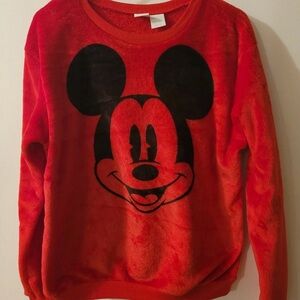 Red Mickey Mouse Women's Jacket